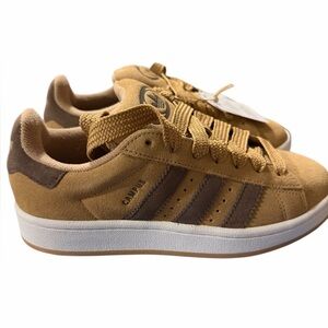 Adidas Originals Campus 00s J Brown Suede Gum Sneakers Youth 5 NWT